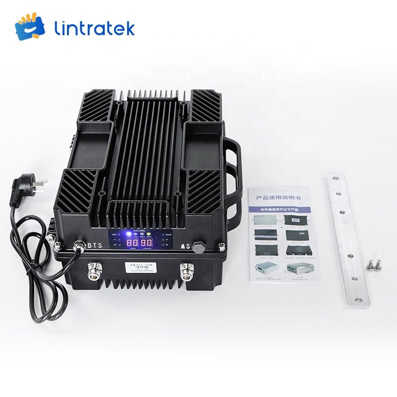 1KM 10KM Outdoor repeater 900 1800 2100 MHz Signal Repeater 2G 3G 4G 33dBm Island Booster 2W Engineering Use B1 3 B8 Amplifier